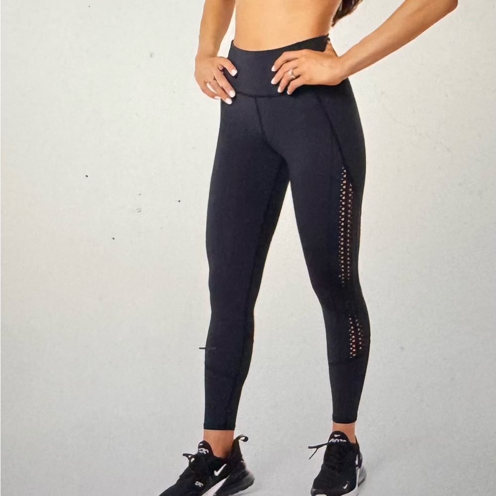 Women's SoulCycle Santa Monica tight Athletic Black High-Waisted Leggings